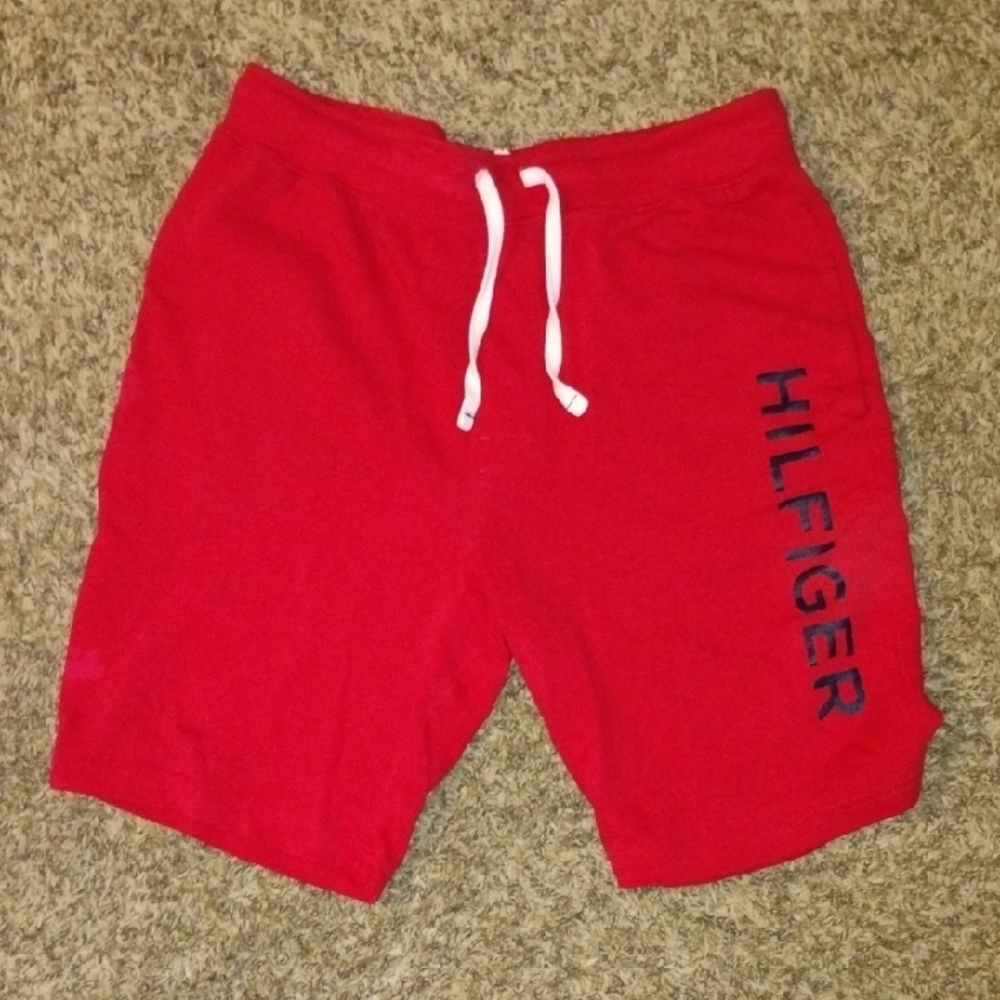 Red Tommy Hilfiger Men's Shorts